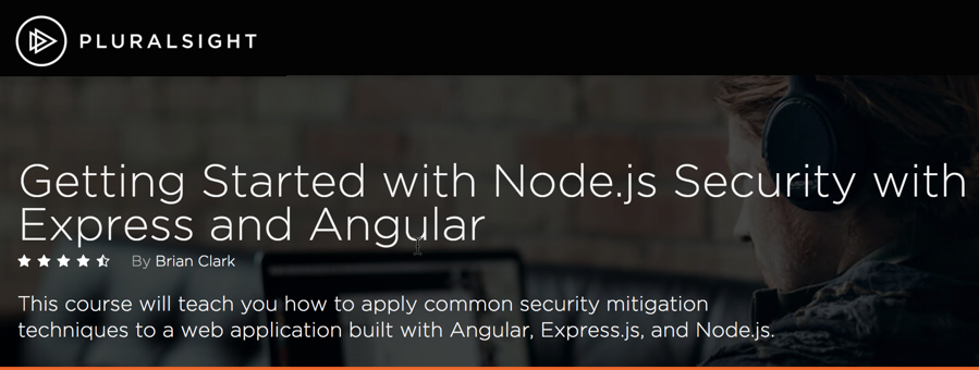 Getting Started with Node.js Security with Express and Angular Video